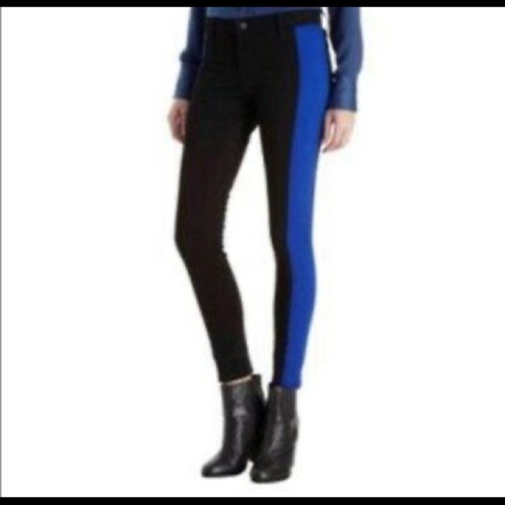 Rag & bone black and blue jeans